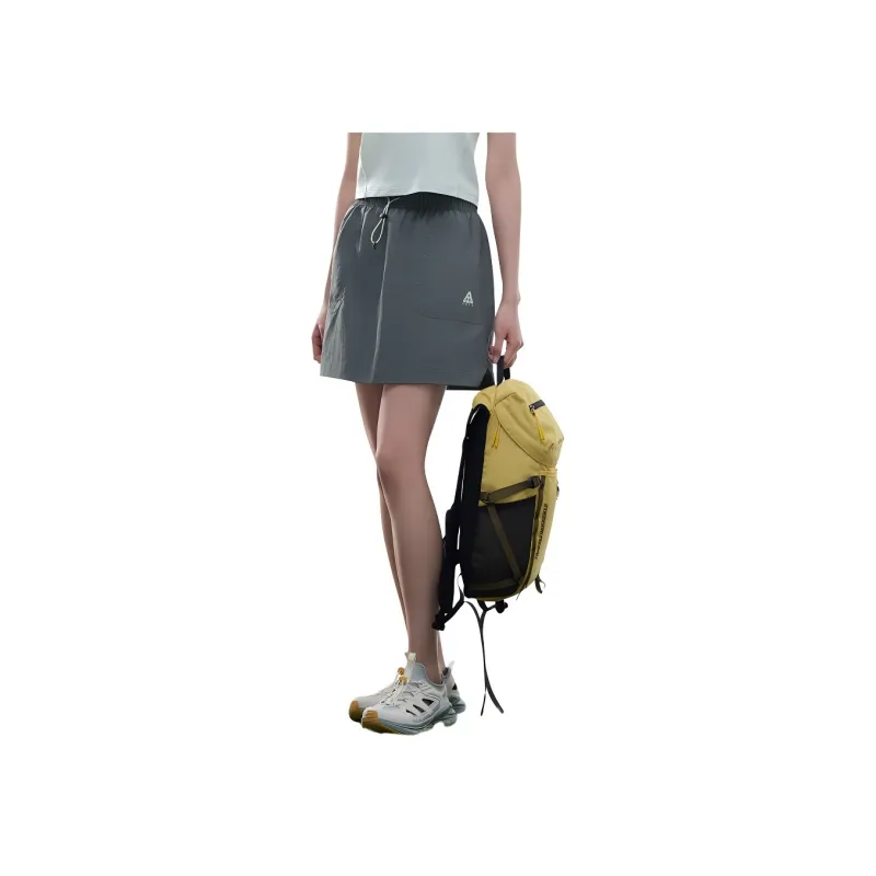 Anta Outdoor Collection Casual Short Skirts Women's Seaweed Green-0