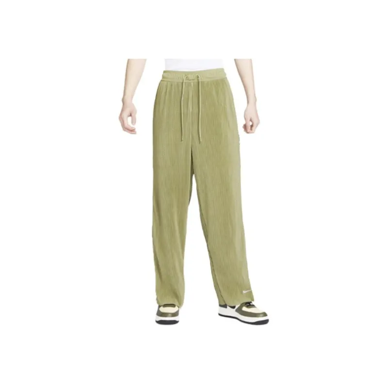 Nike Knitted Sweatpants Men Olive Green-2