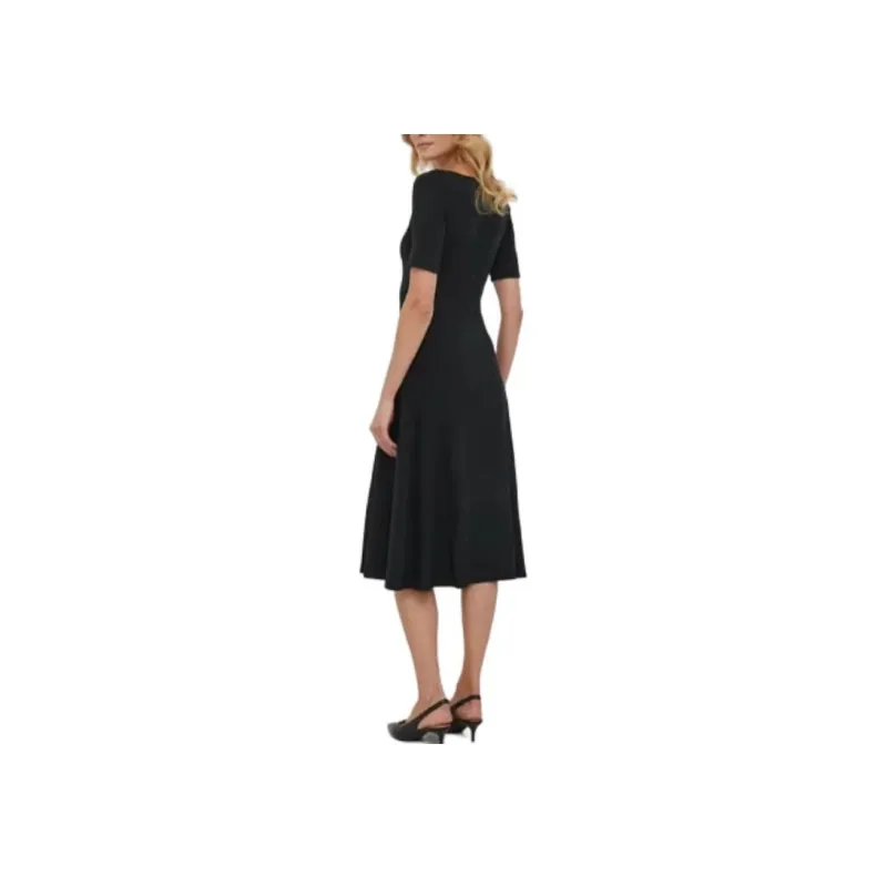 Lauren Ralph Lauren Munzie Flared Midi Dress-2