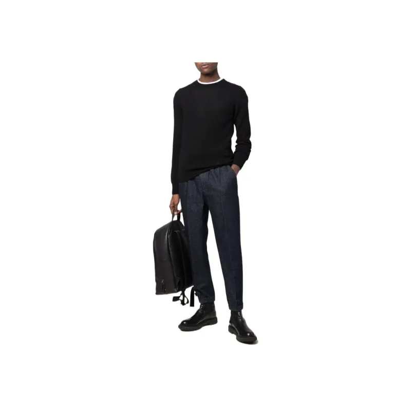 EMPORIO ARMANI Fine knit Cashmere Jumper-1