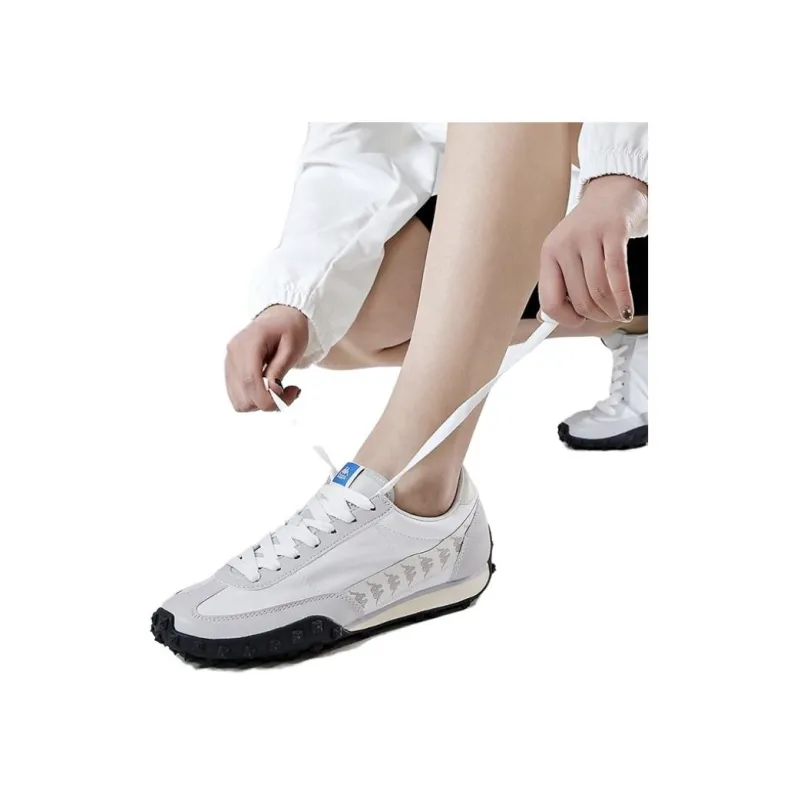 Kappa Anti Slip Wear Resistant Low Top Casual Running Shoes Unisex Glacier Gray-7