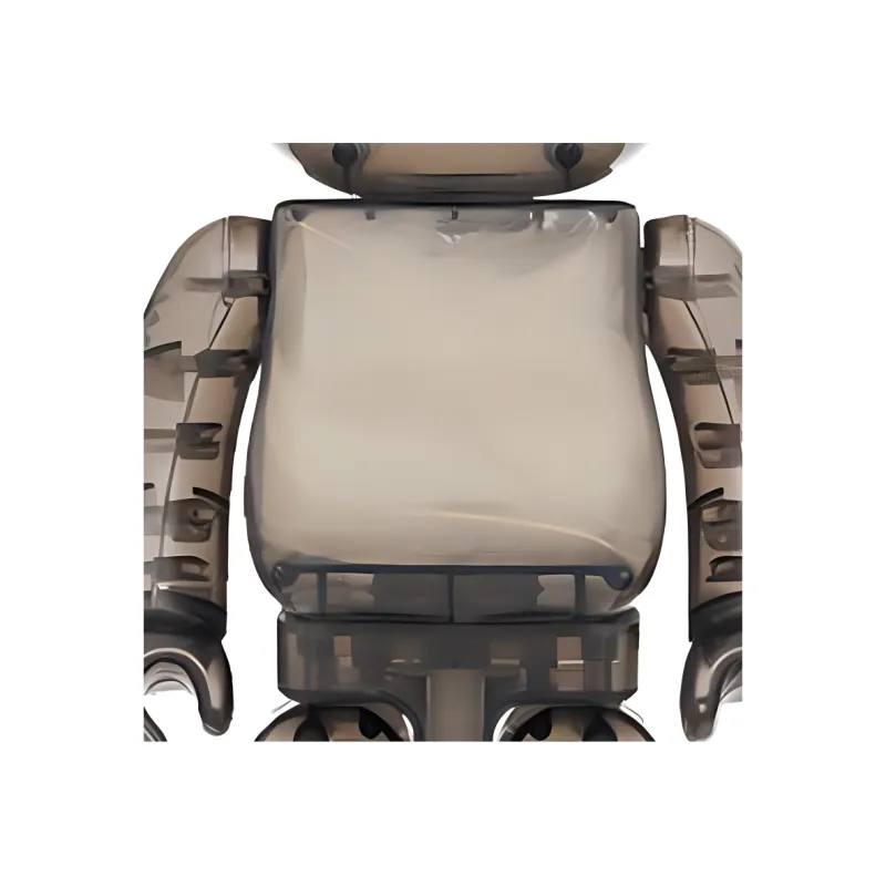 BE@RBRICK 3. Paradis X Roarguns Clear Black-3