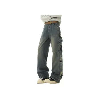 R.super Jeans Unisex Blue