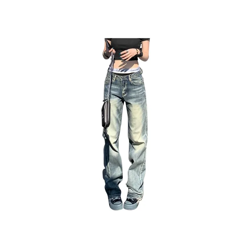 FAIRWHALE Jeans Women's Pocari Blue-0