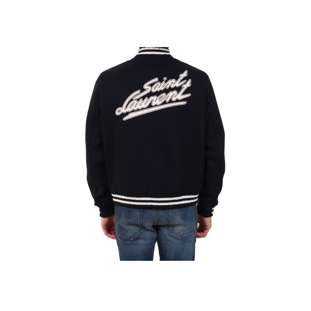 SAINT LAURENT Teddy Jacket - POIZON