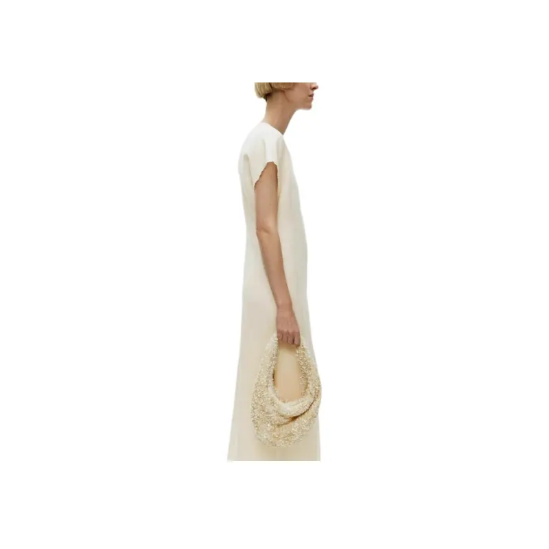 ARKET Short Sleeved Dress Women's White-3