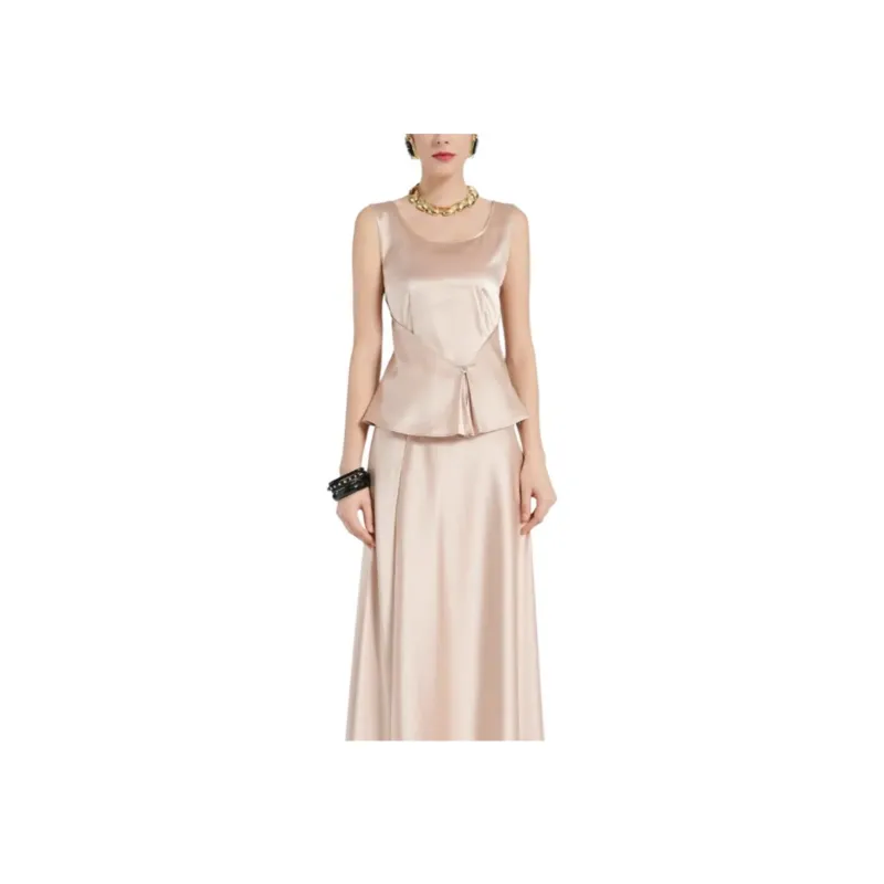 BESIONIA SS24 Tank Tops Women's Champagne-1