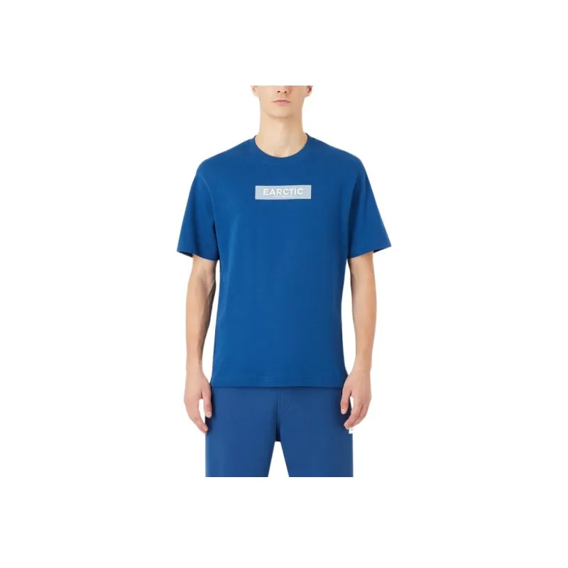 EMPORIO ARMANI Sustainable Collection T Shirt Men's Blue-2
