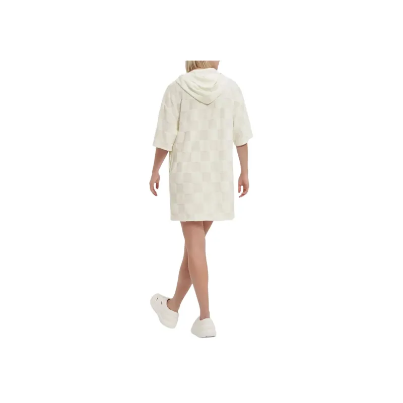 UGG Short Sleeved Dress Women's White-0