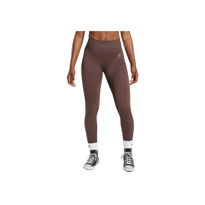 GYMSHARK ADAPT FLECK Leggings Women's Chocolate Brown-0