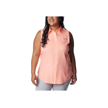 Columbia PFG Tamiami Shirt Women's Tiki Pink