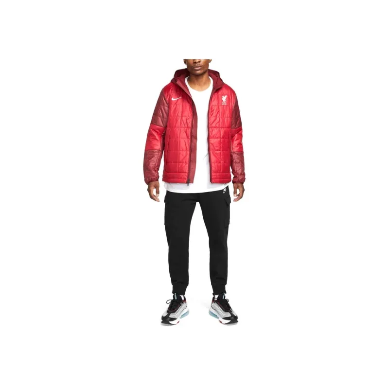Nike Puffer Jackets Men Red-3