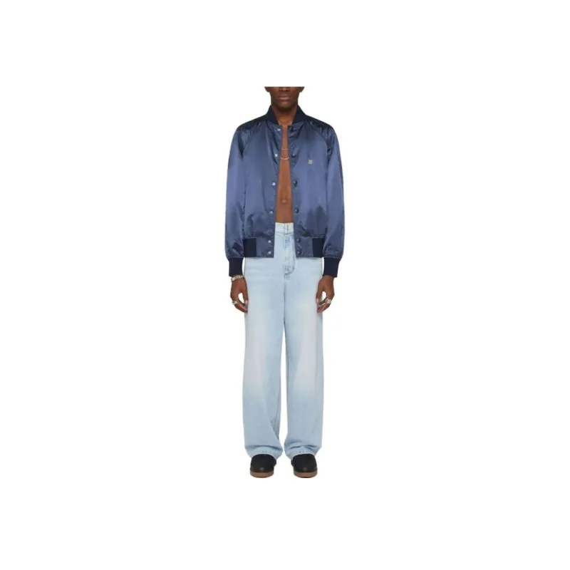 Givenchy Low Crotch Wide-Leg Jeans-1