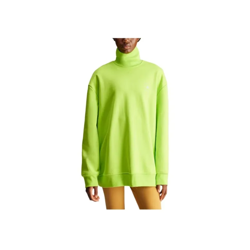 Adidas x STELLA MCCARTNEY FW24 Sweatshirt Women's Neon Green-2
