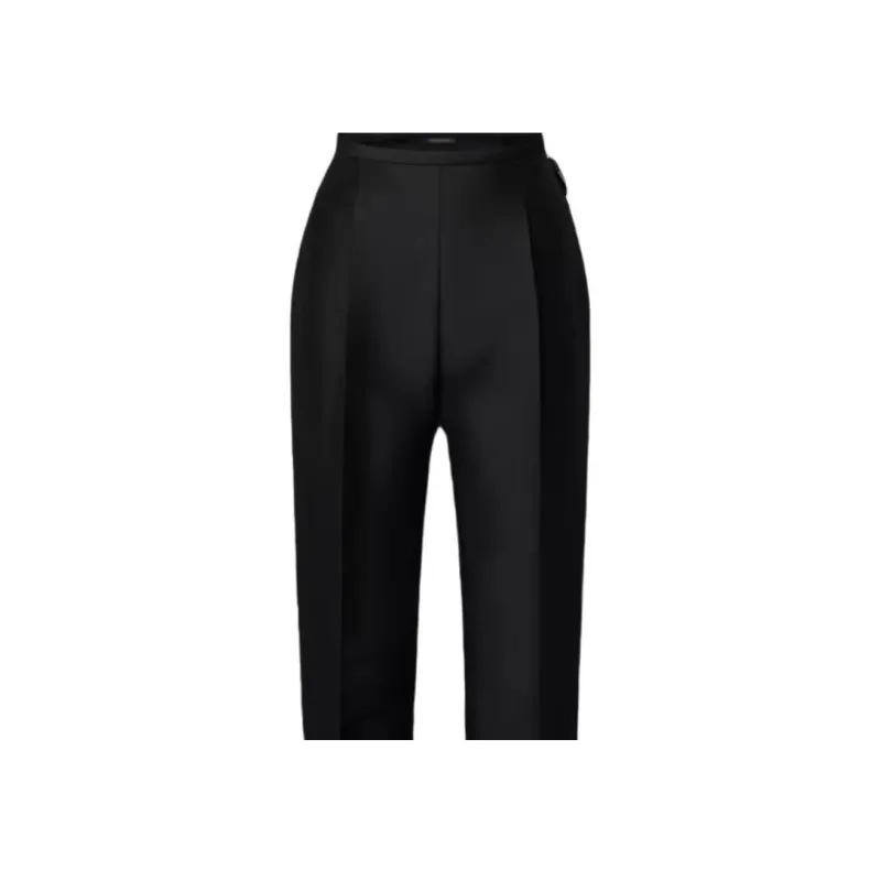 LOUIS VUITTON Twill Pleat Pants-4