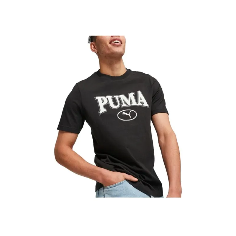 PUMA Set-in Sleeve T-Shirt Men's Black-3