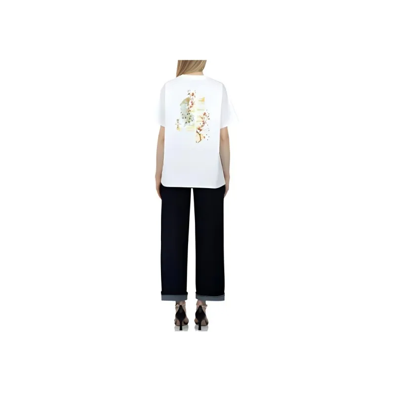 EVISU T Shirts Women's White-3