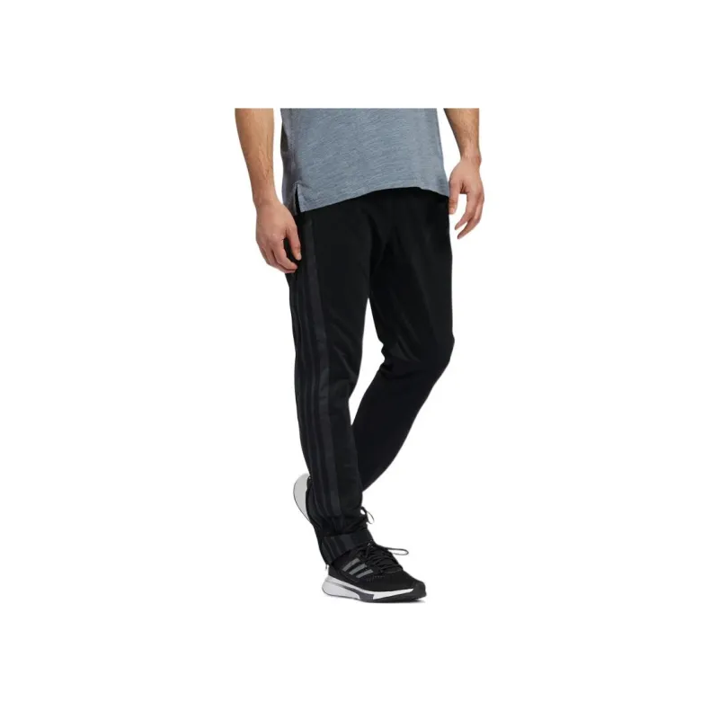 Adidas Knitted Fabric Vintage Sweatpants Men's Black-5