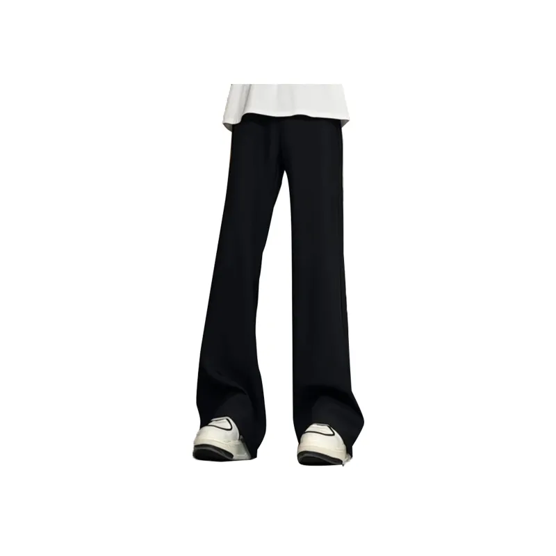 ZONEiD Casual Pants Unisex Black-1