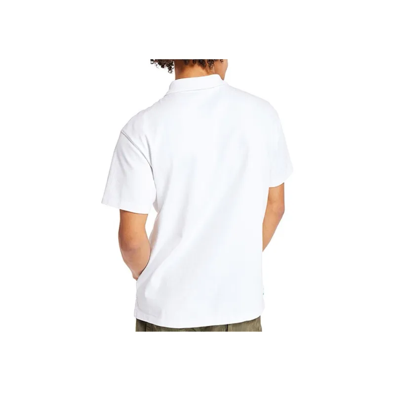Timberland Polo Shirts Men White-3