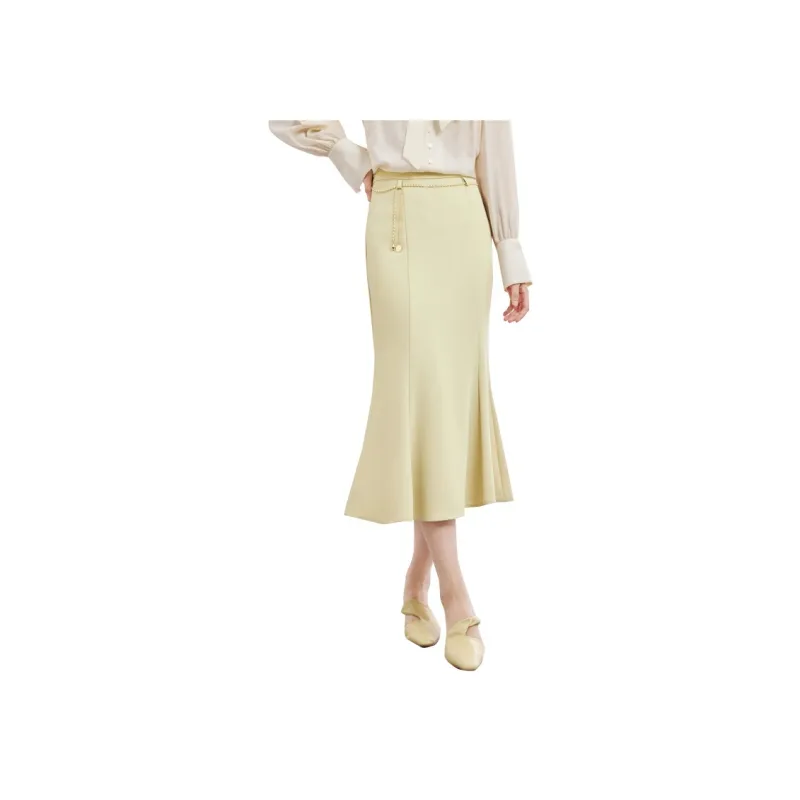 SENTUBILA Casual Long Skirt Women's-6