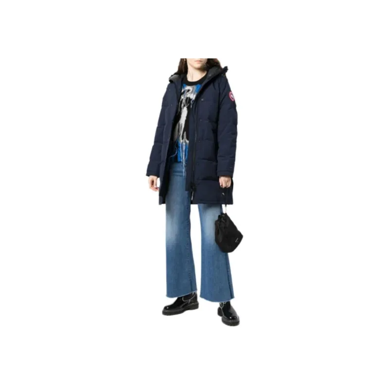 Canada Goose Down Jacket Women's Blue-3