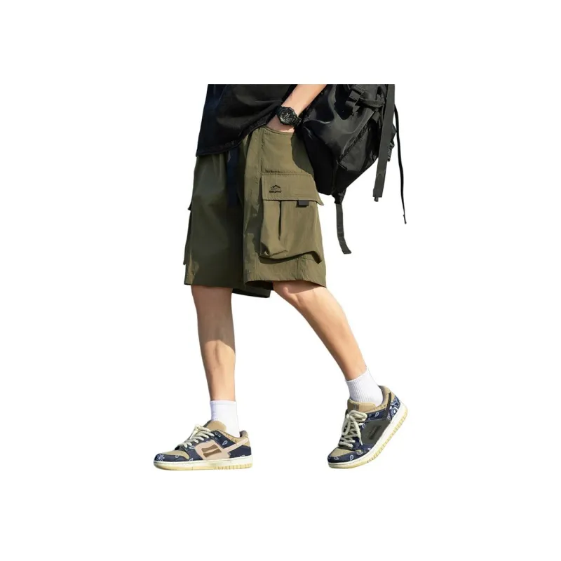 Warrior Huichao Riding The Wind Collection Shorts Unisex Light Purple-13