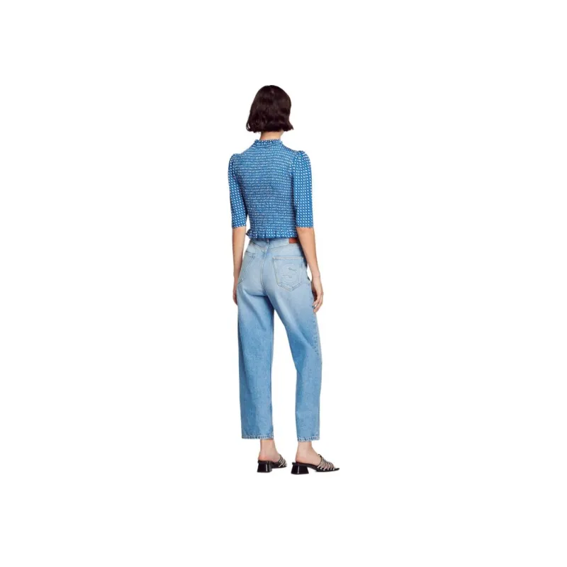 Sandro T Shirts Women's Blue-1