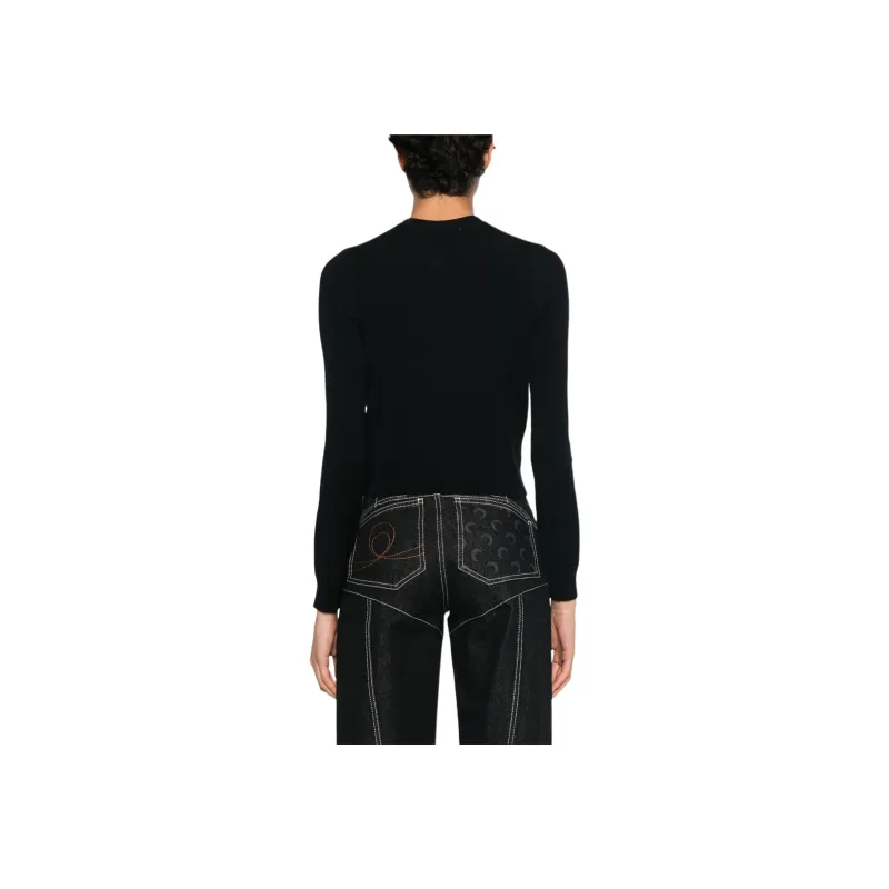 Marine Serre Core Knit Cardigan-1