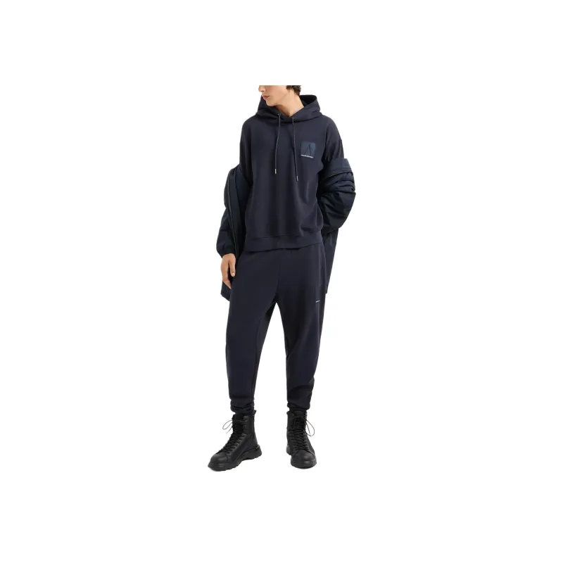 ARMANI EXCHANGE Logo patch Hoodie-4