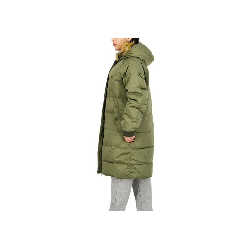 Vans Puffer Jacket Women's Green-3