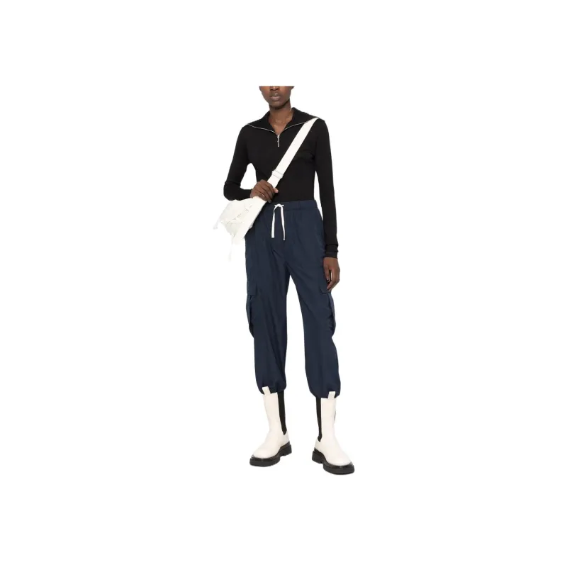 JIL SANDER + Roll Neck Knitted Top-1