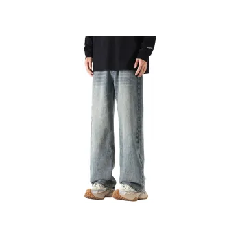 Tonlion Jeans Unisex Vintage Blue