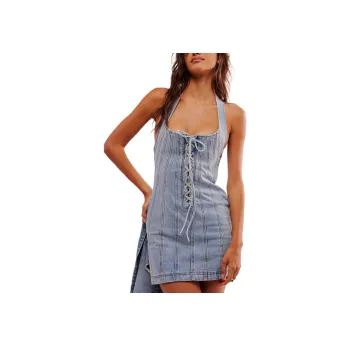 FREE PEOPLE Retrofete Joan Dress Sleeveless Dress Women's Tel Aviv Sand/Tel Aviv Sand