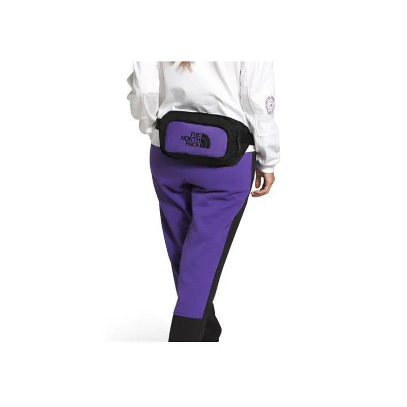 THE NORTH FACE Nylon Fabric Fanny Pack Regular Unisex Black Purple-4