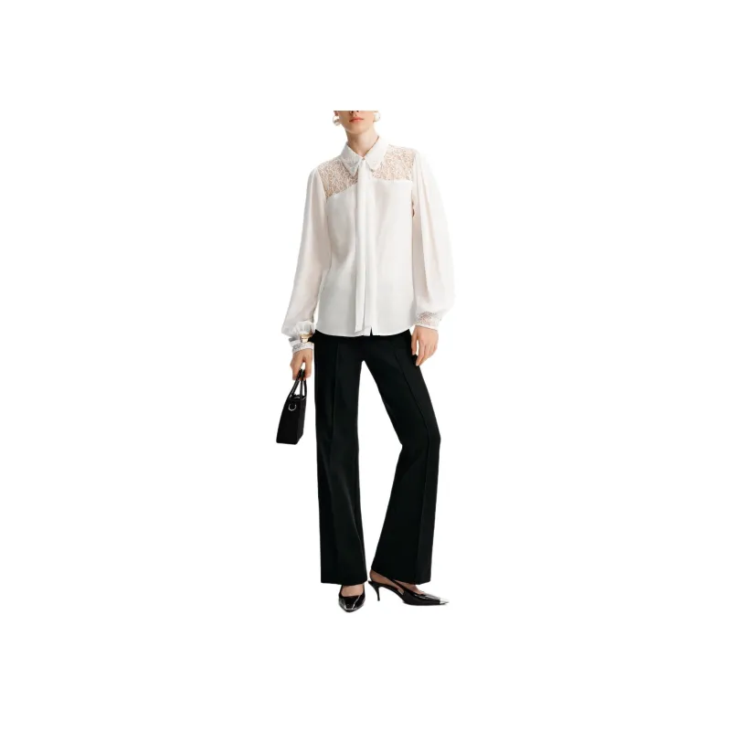 KARL LAGERFELD FW24 Shirt Women's White-1