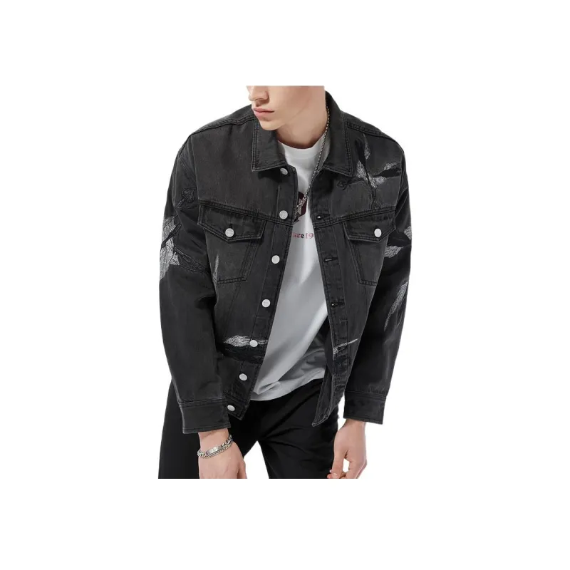 Boy London SS22 Denim Jacket Unisex Black-3