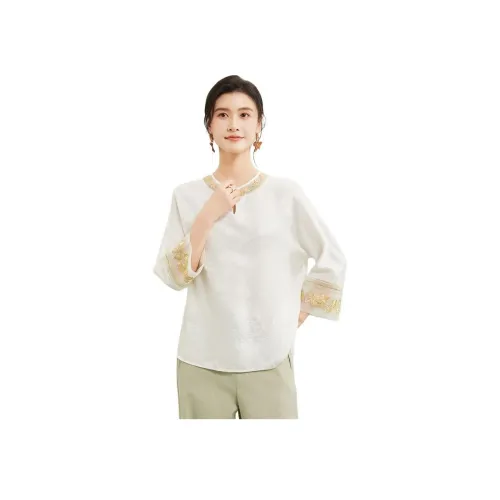 JINJU 여성 티셔츠