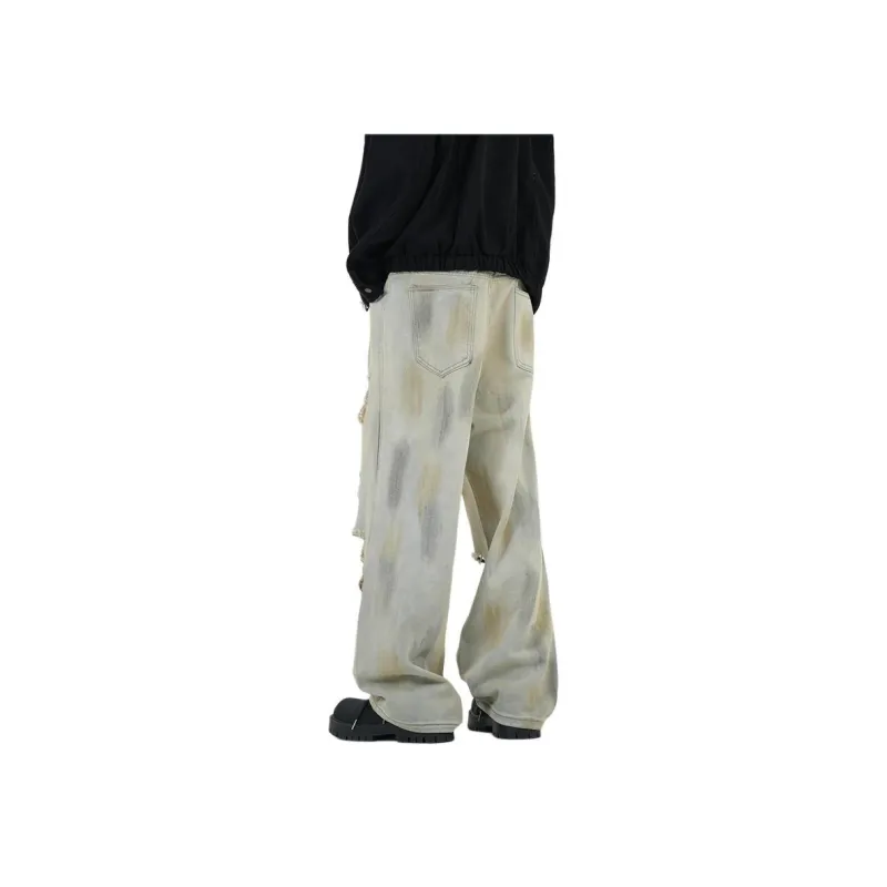 JASONWOOD Cowboy On The Run Jeans Unisex Yellow Mud-1