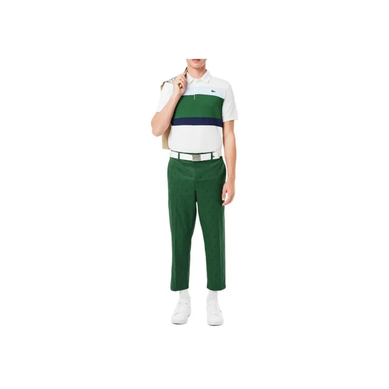 LACOSTE Casual Pants Men's Green-1