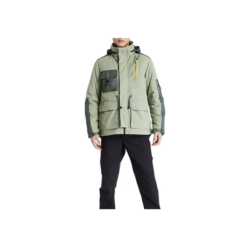 Timberland Puffer Jacket Winter Men's Army Green-3