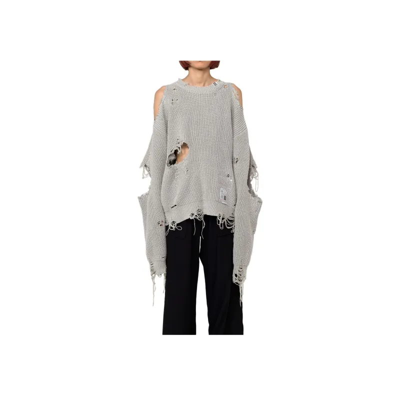 Maison Mihara Yasuhiro SS24 Knitwear Women's Gray-2
