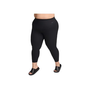 Nike Zenvy Rib Women's Gentle Support High Waisted 7/8 Leggings Plus Size