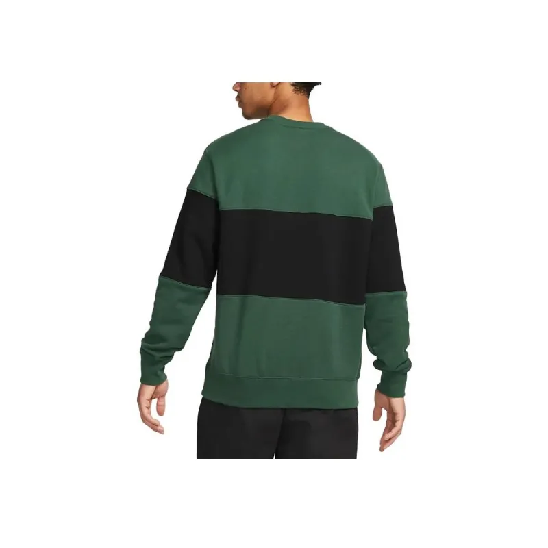 Nike Club Men's French Terry Color-Blocked Crew-1