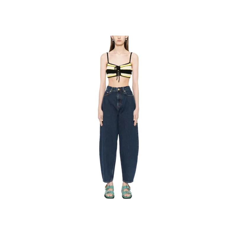 GANNI Organic Cotton Balloon Jeans-2