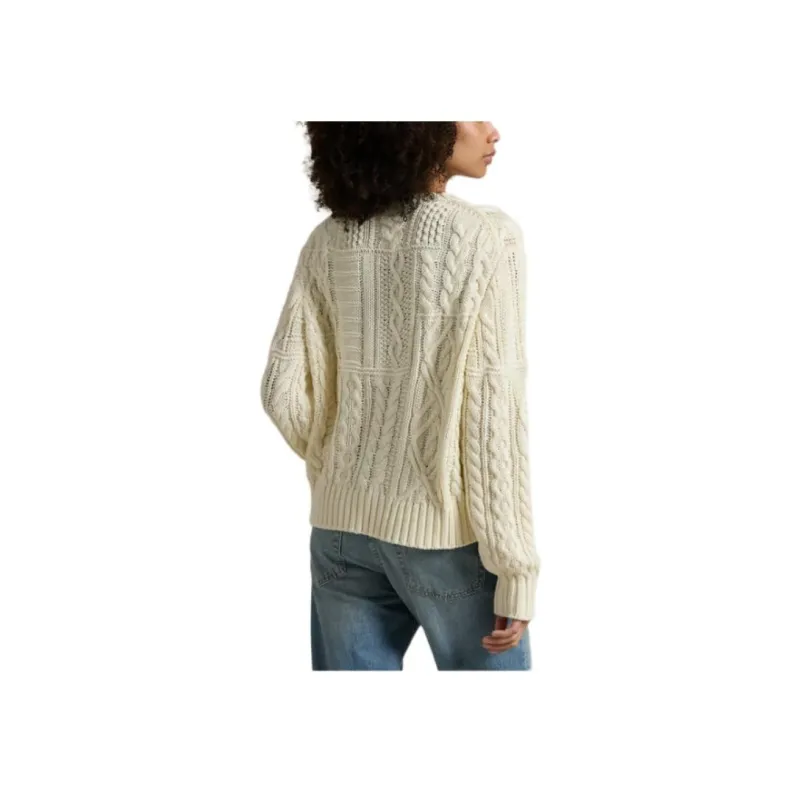 Polo Ralph Lauren Aran Knit Flag Jumper-2