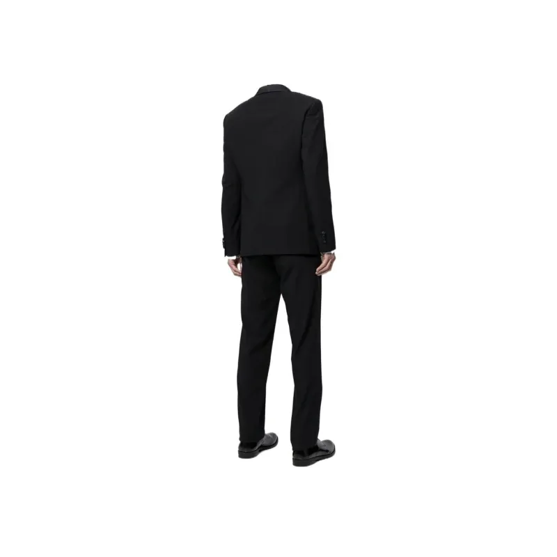 Emporio Armani Soho Line Single breasted Tuxedo In Wool Crêpe-1