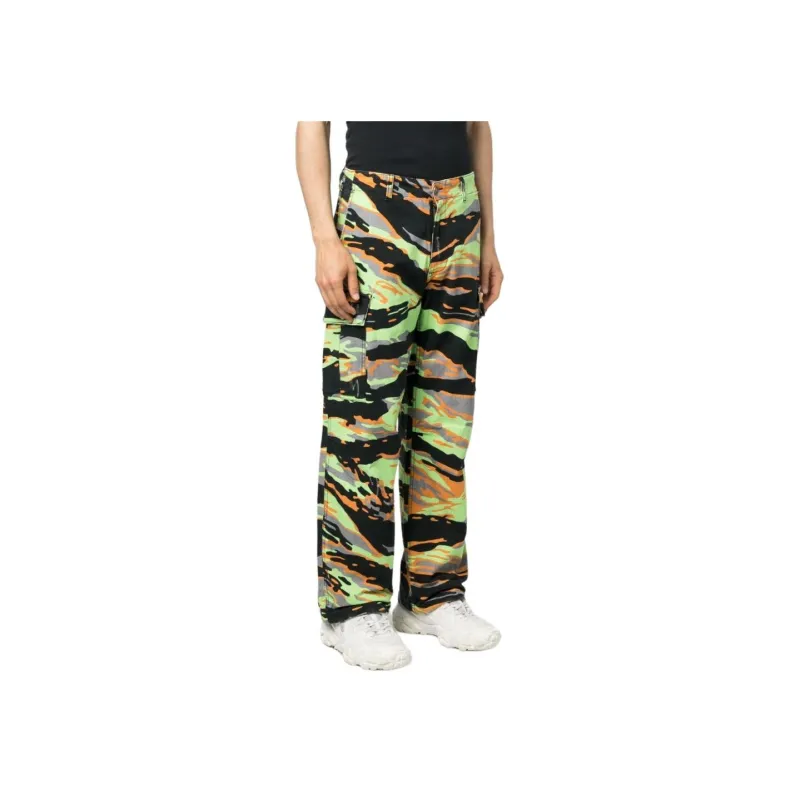 ERL Graphic print Cargo Trousers-3