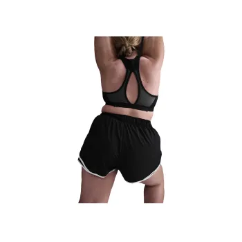 Nike Dri FitSwoosh Tempo Casual Shorts Women's Black White
