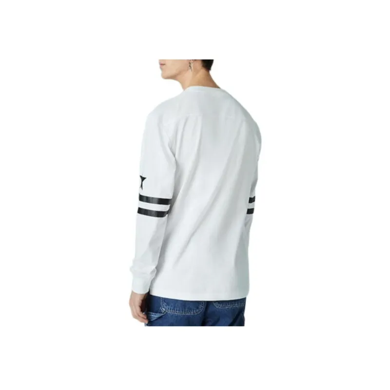Converse Twisted Varsity Cheerful T Shirt Men's White-1